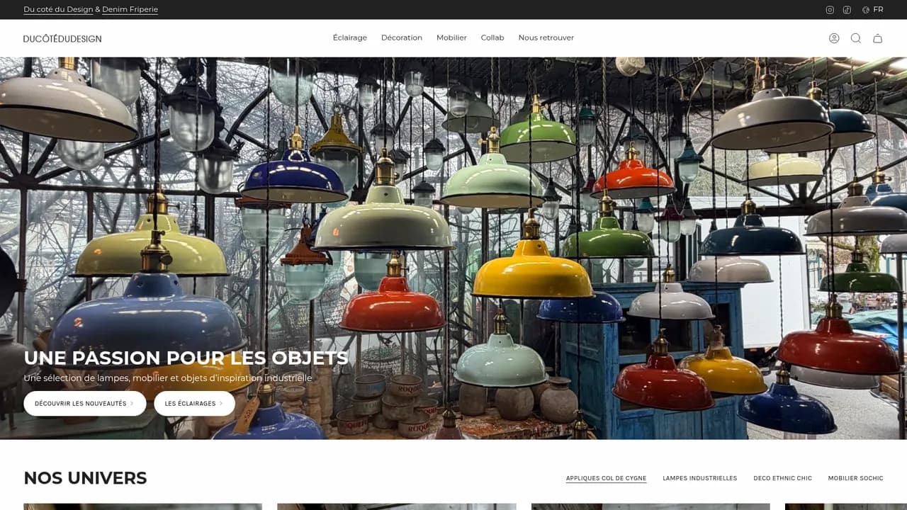 Screenshot de www.ducotedu-design.com