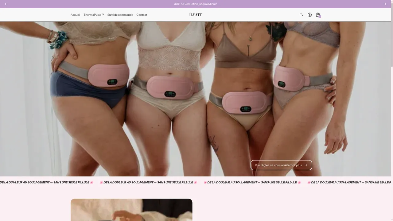 Screenshot de www.ilyatt.com
