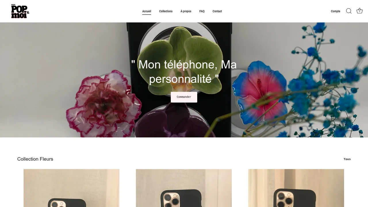Aperçu du site www.monpopetmoi.com