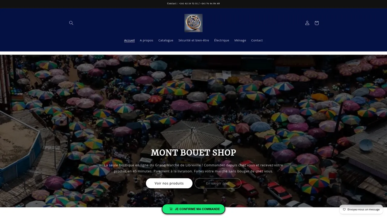 Screenshot de www.montbouetshop.com