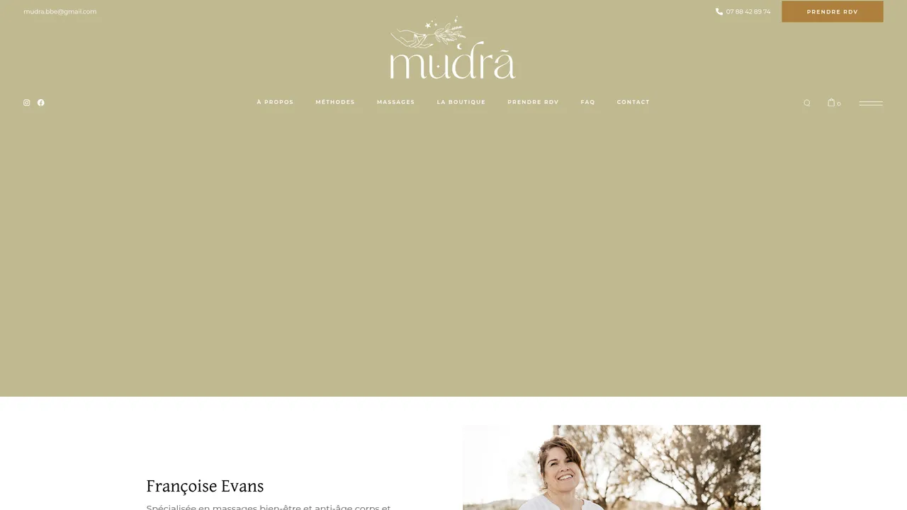 Screenshot de www.mudra-bbe.fr
