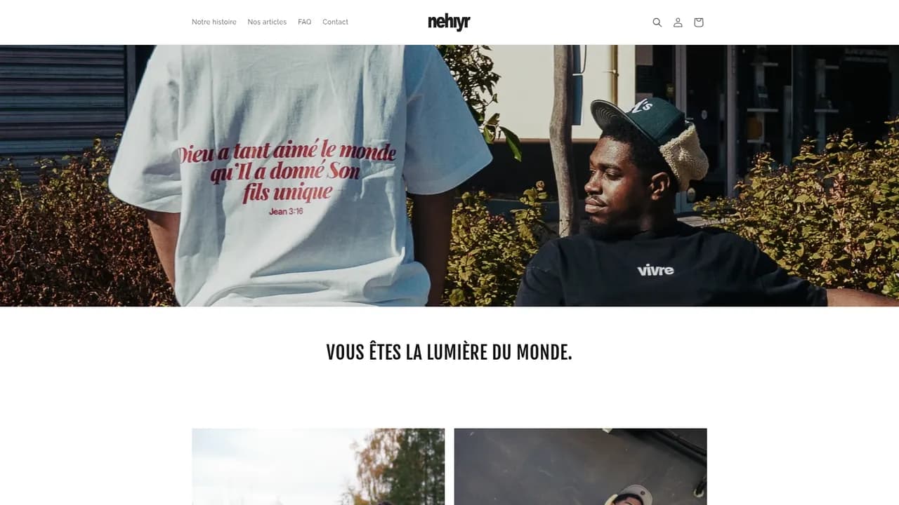 Screenshot de www.nehiyr.com