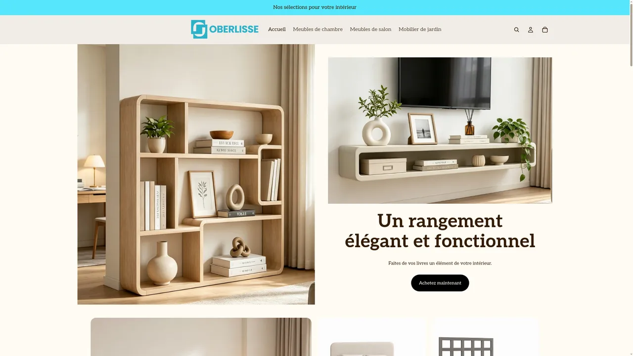 Screenshot de www.oberlisse.com