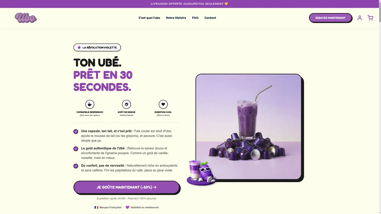 Screenshot de www.sens-the.com