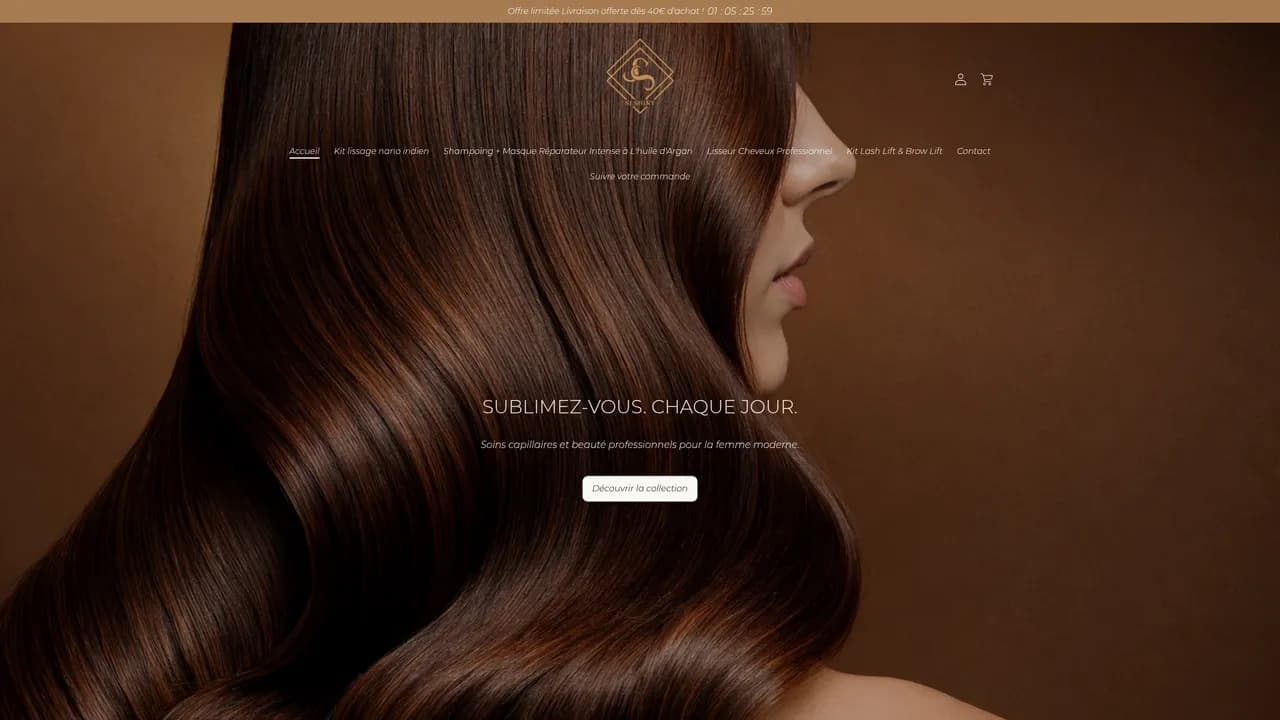 Screenshot de www.sishiny.fr