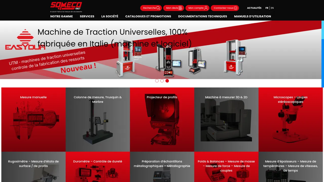 Screenshot de www.someco.fr