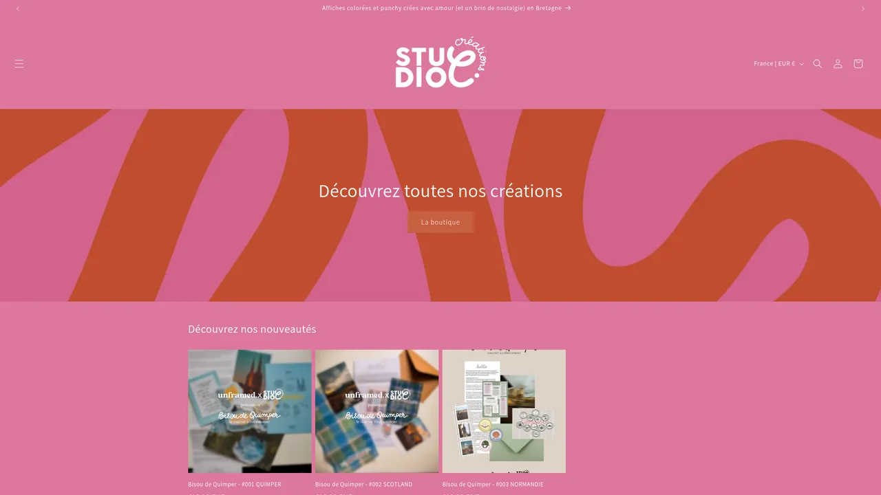 Screenshot de www.studioc-creations.com
