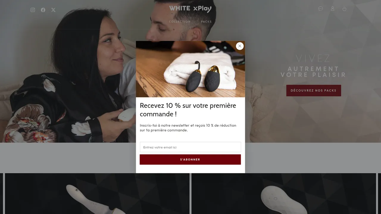 Aperçu du site www.white-xplay.co.uk