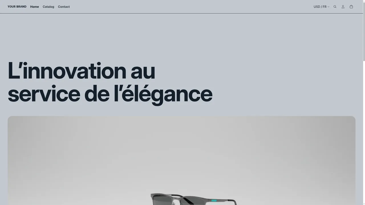 Screenshot de YOUR BRAND