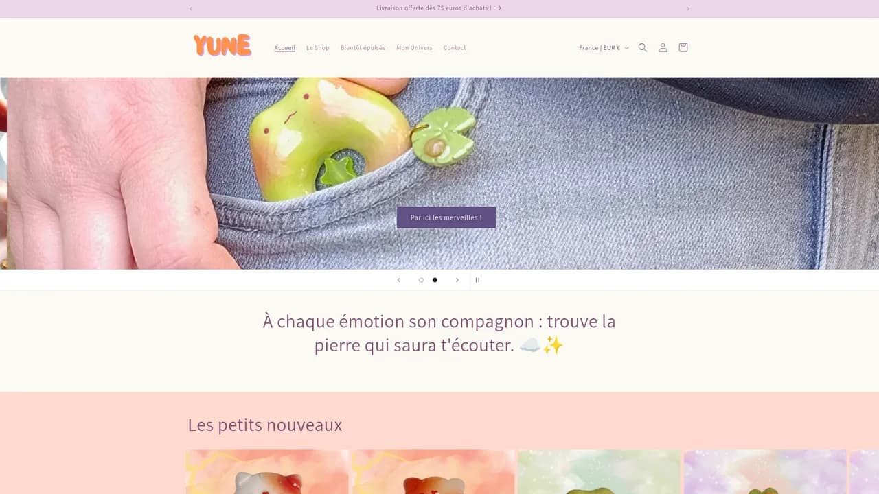 Screenshot de YuneAccessories