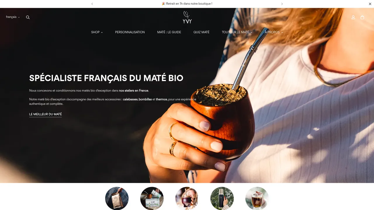 Screenshot de YVY Maté