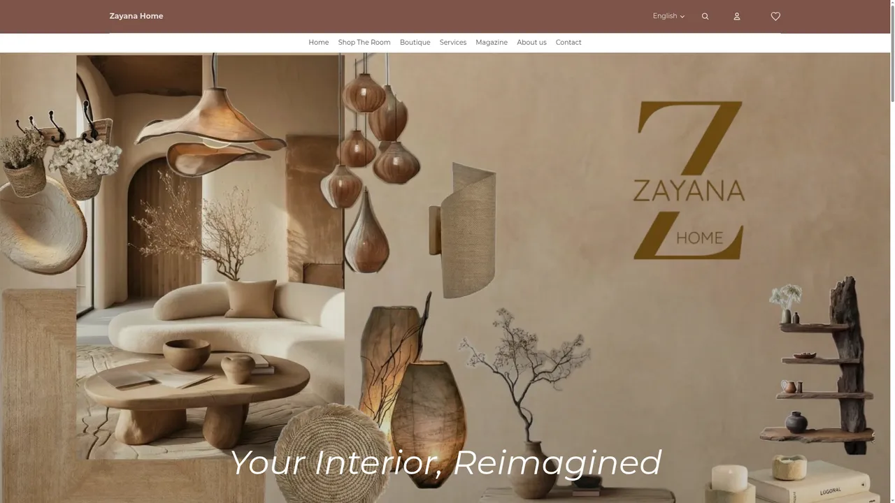 Screenshot de Zayana Home