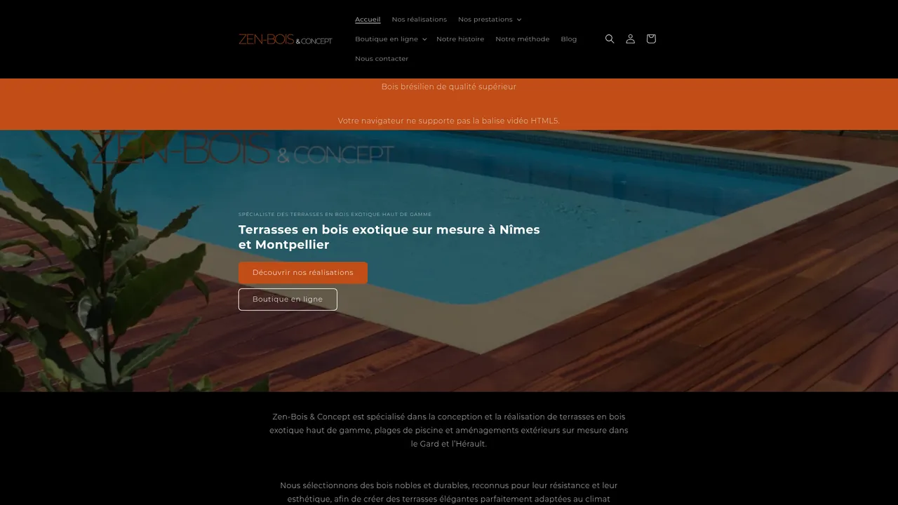 Screenshot de Zen-bois