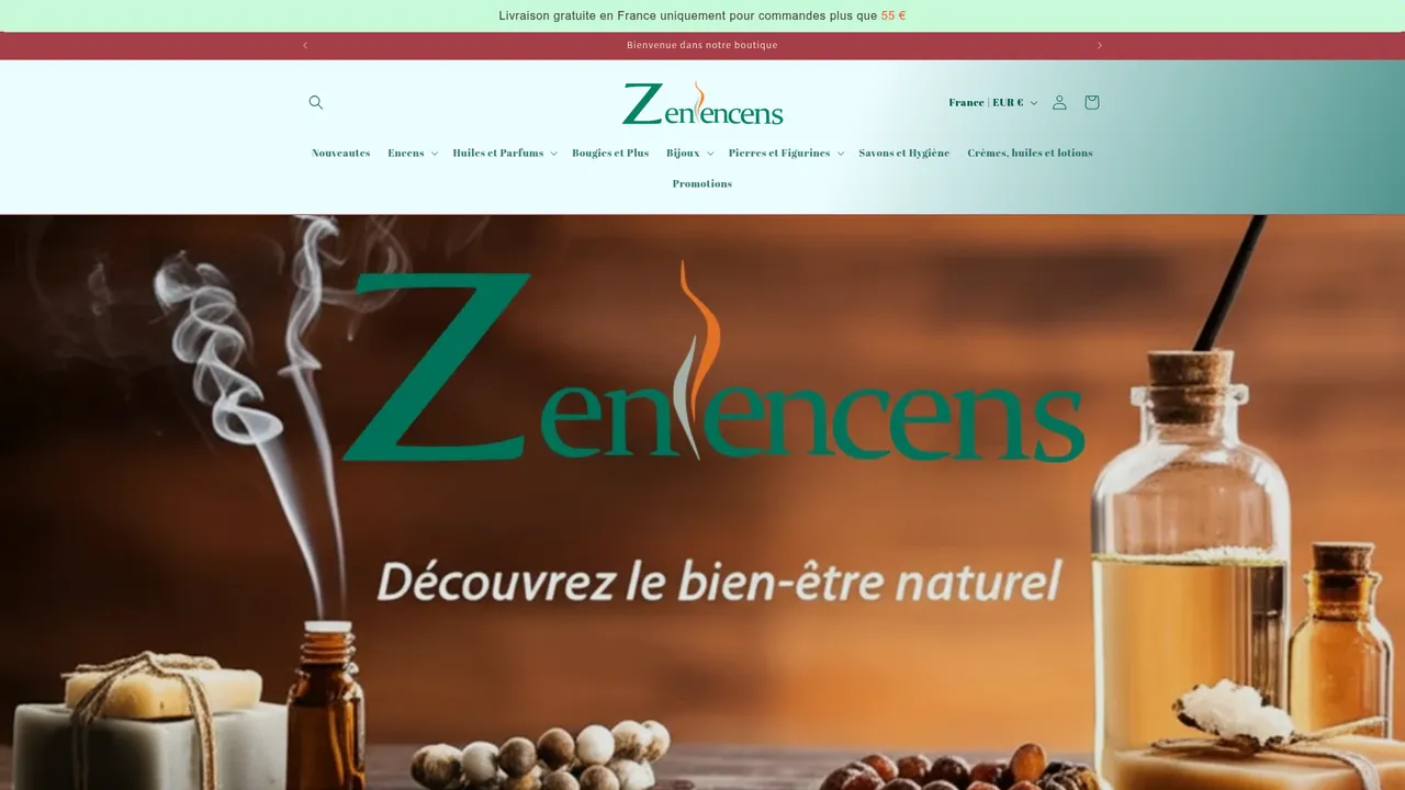 Aperçu du site Zenencens