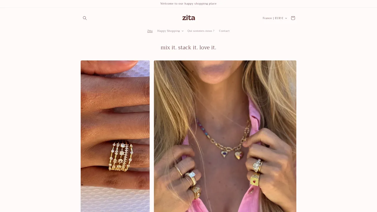 Screenshot de Zita Happy Jewelry