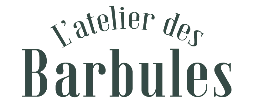 Logo atelier des barbules