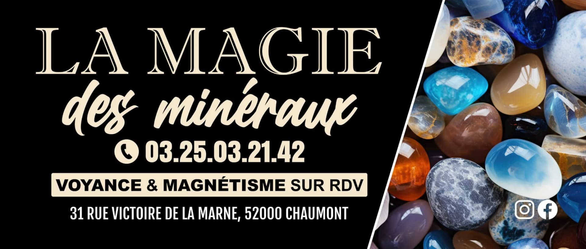 Logo la magie des mineraux
