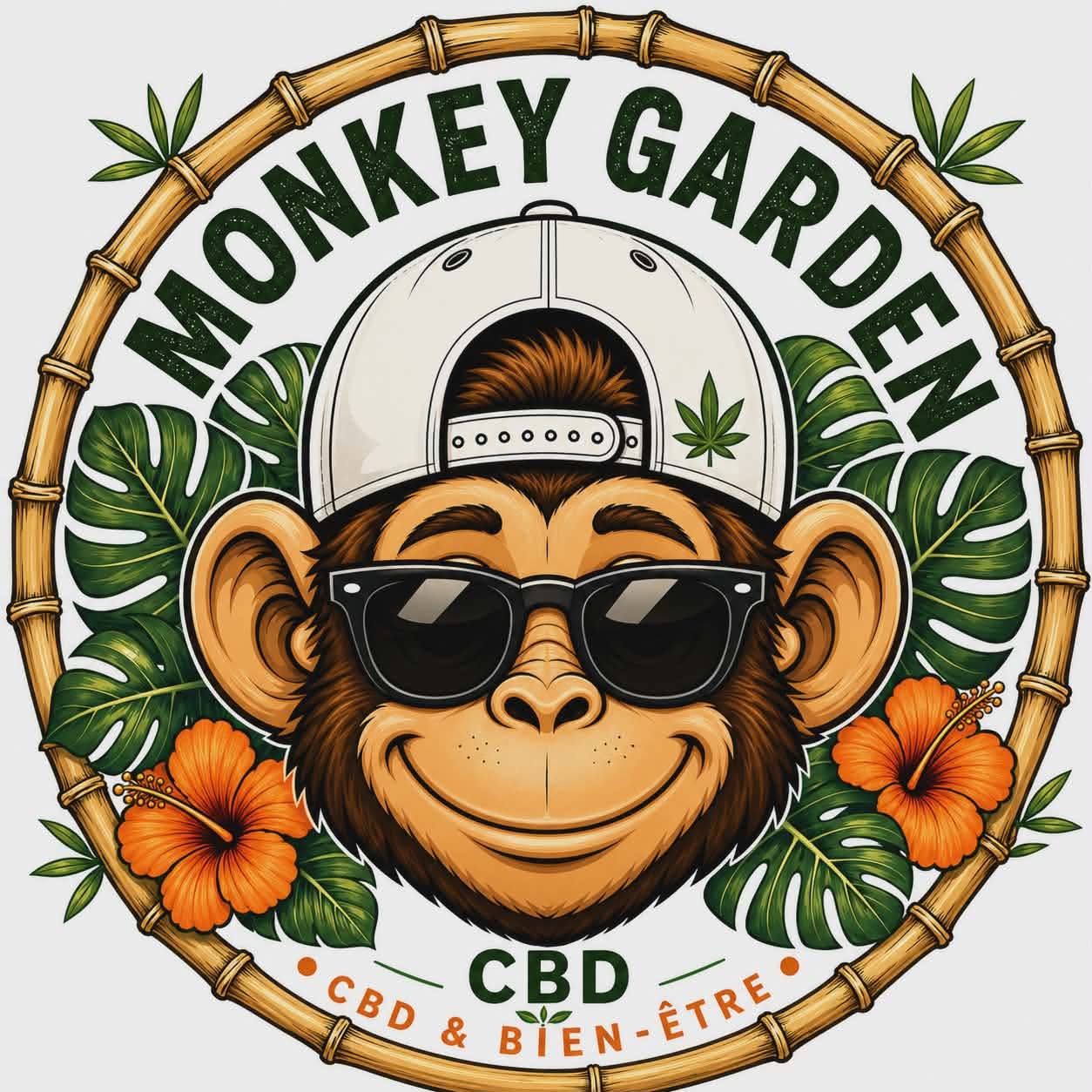 Logo Monkey garden CBD