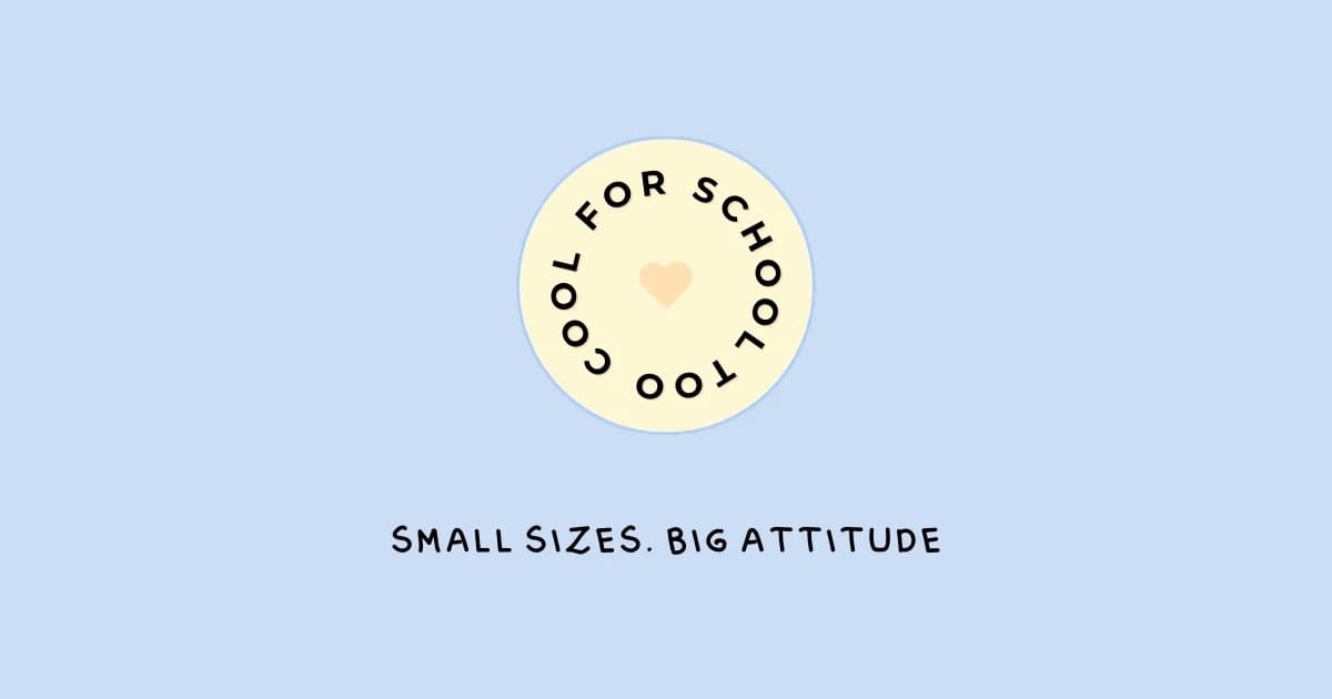Logo Too Cool For School - Mode enfant de luxe vintage