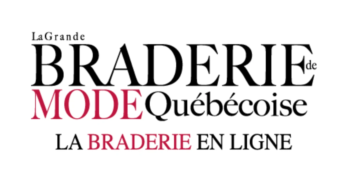 Logo La Braderie de Mode Québécoise en Ligne
